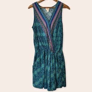 Mossimo Supply Co Boho Shorts Romper Medium